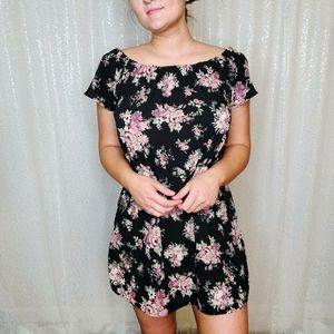 Off The Shoulder Floral Dress